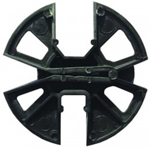 Insulation retaining clip-Suitable for use with cavity wall ties, the insulation retaining clip is a 75mm diameter plastic disk used to hold insulation material back to the structure. Packed in 250no.