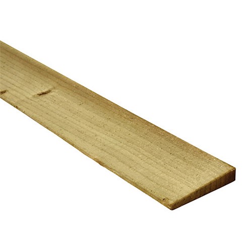 6&#39;&#39;  featheredge strips are used in the construction of a featheredge panel, commonly applied to a timber arris rail.