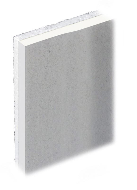 Thermal Board 2400x1200x40mm - A Layer Of High-Quality CFC And HCFC-Free Polystyrene Insulation Bonded To A 9.5mm Knauf Wallboard. Offers good thermal performance (Thermal Conductivity: 0.038W/mK). Ideal for use in refurbishment and new build applications where a level of thermal insulation is required.