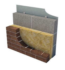 Superglass Superwall 36 is a British Board of Agr&#233;ment (BBA) approved, non-combustible and water repellent glass mineral wool insulation cavity wall batt. The flexible batt is supplied at 455mm wide to allow easy installation between standard vertical wall tie spacings and minimum on-site cutting and waste.