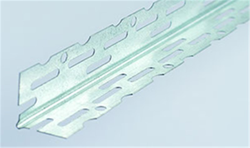 Drywall Bead or perforated thincoat bead manufactured to BS6452, part 1, 1984 figure 5 from galvanised mild steel to B52989 grade Z2. Thincoat bead is primarily used for plasterboard applications to give a 3mm thincoat finish.