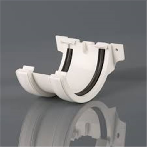 Union brackets are used to connect two length of gutter together.  Either end clips on to the union bracket securely and with ease.