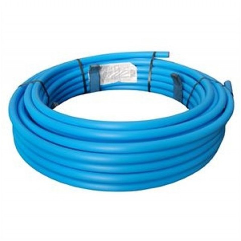 MDPE water pipe is used to transport potable water both over ground and underground. MDPE is the perfect choice of material for the transportation of water, but also of chemicals , because MDPE is a non corrosive and resistant to bacteria. The Coil shaped pipe makes it incredibly flexible whilst maintain strength and durability OF MDPE.