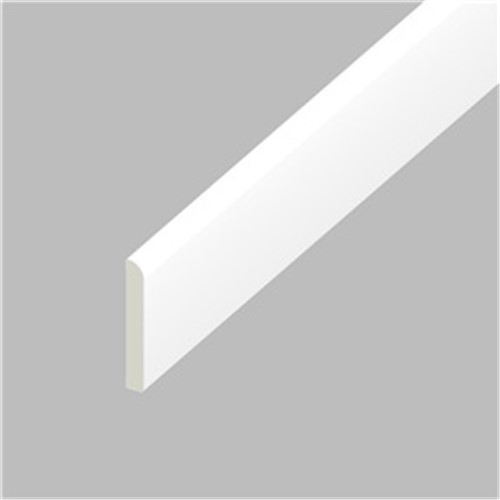 Primarily used as part of our window finishing products range, to present a smooth professional finish, but can also be used for a range of different finishing purposes. Comes in a 5mtr length.
65mm x 6mm Architrave Flat Back White x 5m
