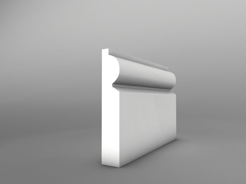 Our range of white primed MDF Skirtings and  Architraves are fast becoming  the more popular go to product rather than the traditional timber skirting and architrave. Due to its straight and non split properties it is ideal  for new refurbishment projects.  All our MDF mouldings are made out of moisture resistant MDF and are supplied Pre-primed.