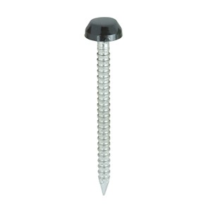 Impact and UV resistant A4 Stainless Steel polymer headed nails. Used for fixing soffits, fascias, roofline trims and where other aesthetic fixings are required.