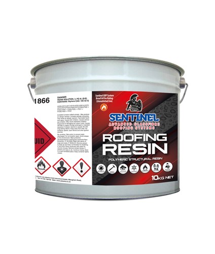 Sentinel Premium resin is a specially formulated none blended polymeric coating for this application. For estimating purposes you should allow 1.5kgs per square metre of roof area.