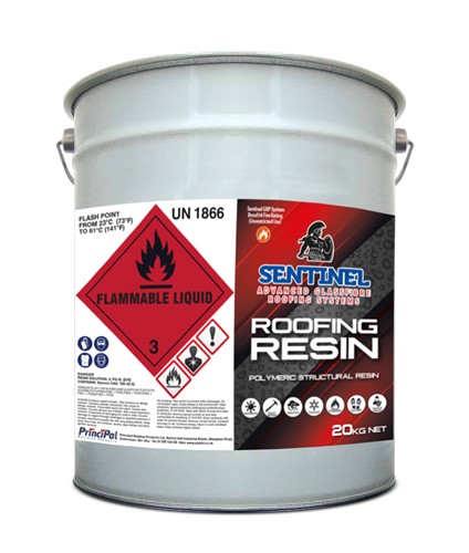 Sentinel Premium resin is a specially formulated none blended polymeric coating for this application. For estimating purposes you should allow 1.5kgs per square metre of roof area.
