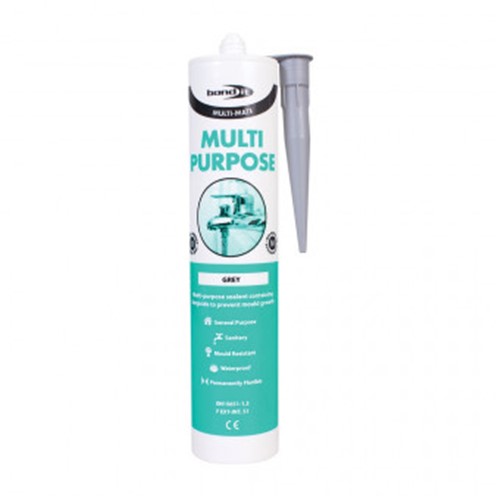 General Purpose Silicone is a mid modulus silicone sealant that adheres to most smooth and non-porous materials. It contains an anti-fungal compound to prevent mould growth in areas of high humidity and forms a permanently flexible rubber seal.