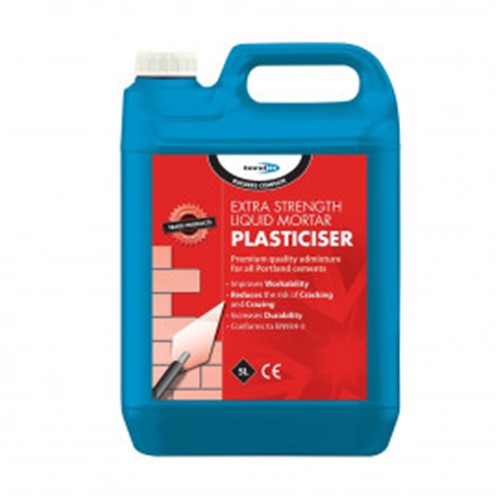 A chemically balanced plasticiser, based on synthetic air entraining agents, designed to improve workability of brick laying and plastering mortars and increase their resistance to freeze-thaw cycles. Eliminates the need for additional lime to be added to the mix. Reduces the risk of cracking and crazing. Also available on special request, the original wood resin blend (brown).

CE Approved: Conforms to EN943-3.