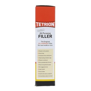 Tetrion Fillers All Purpose Powder Filler Standard 500g Tetrion All Purpose Filler is the same tried and trusted formulation which has been the &#39;go to&#39; for trade decorators and DIY enthusiasts for years. It’s the ideal choice for projects where a versatile, multi-surface filler is required. Specially designed to give a super smooth finish for both indoor and outdoor applications. Suitable for use on wood, plaster, stone, concrete and brickwork.