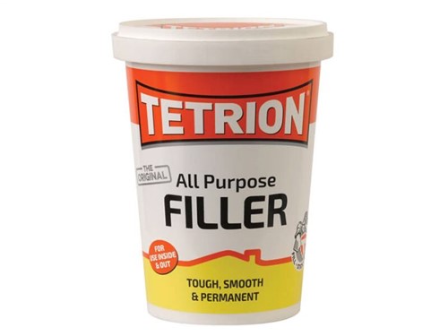 Tetrion All Purpose Ready Mixed Filler offers all the same benefits as the powder formulation but with the added advantage of easier preparation. Specially designed to give a super smooth finish. It seals and fills most household materials including plaster, wood, stone, concrete and brickwork.