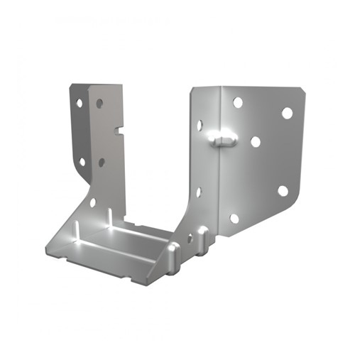 The MHA is a galvanised mini joist hanger suitable for use with regularised timber, rough sawn timber, I-Joists and LVL.

Ideally suited for small timber sections and timber members; such as trimmers and ceiling joists