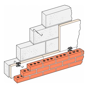 225mm stainless steel wall ties are suitable for masonry cavities in domestic housing up to 2 storeys. Boxed in 250no. ties.