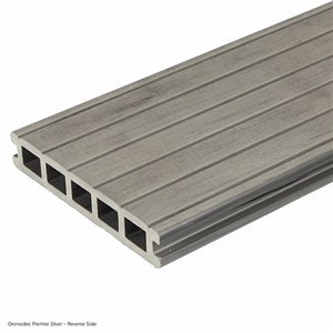 The Gronodec Premier range of composite decking is easy to install, low maintenance and durable. It wont warp or splinter, rot and its both slip and stain resistant. Gronodec Premier range is constructed from sustainably managed sources combined with 100% recycled plastic which means its extremely hard wearing and gentle on the environment. The Gronodec is weatherproof allowing you to create stylish and practical outdoor living space which can be enjoyed all year round- whatever the weather.
