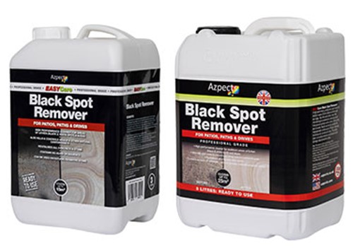 Black Spot Remover kills these spores and makes removal easy with a pressure washer. As a by-product you&#39;ll find that your paving area will be cleaned, revived and invigorated