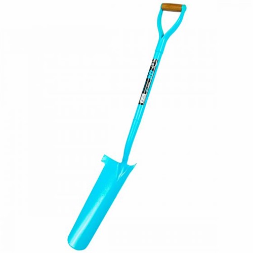 The OX trade solid forged draining shovel is an all steel taper mouth shovel making it strong and sturdy shovel perfect for all sites. The trade solid forged draining shovel has a solid forged blade to give it durability.