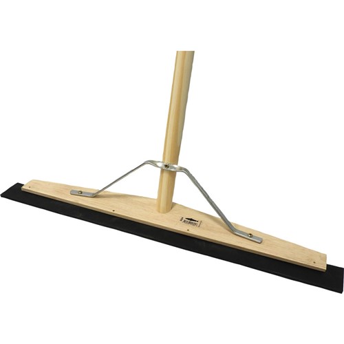 • Tough and durable 610 mm rubber blade is resistant to oil
• Extra long 1350 x 28 mm handle for use as a squeegee broom
• Great for removing water, wet debris and slurry from floors and surfaces
• Perfect for use in outdoor or flooded areas
• Fully made up with 356 x 12 mm zinc-plated metal stay for extra strength and stability