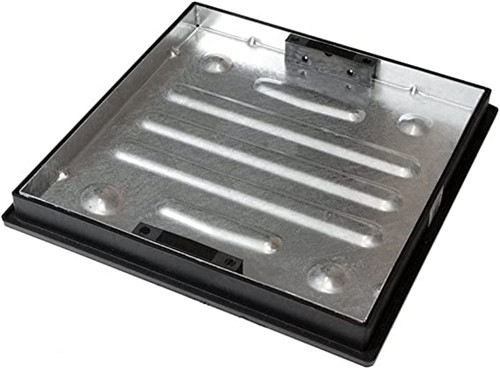 450 x 450 x 46 Recessed Tray are used for internal drainage of pedestrian areas with a concrete infill or slab/tile infill.