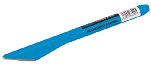 The OX trade plugging chisel has been produced as one piece of forged steel for ultimate strength.
