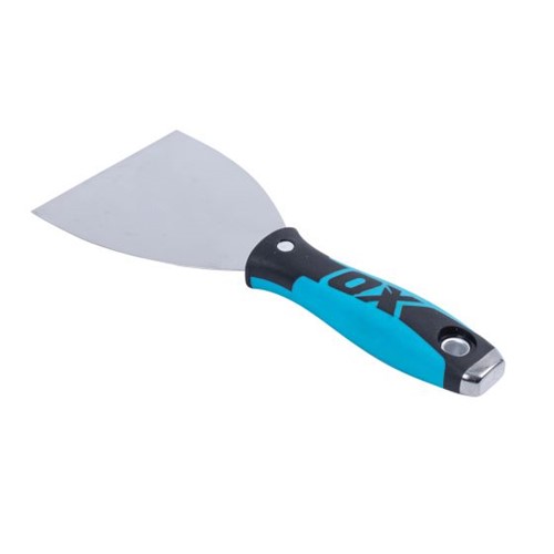 Flexible stainless steel blade
Built-in hammer end
DURAGRIP soft handle for extreme comfort
4&quot; / 102mm