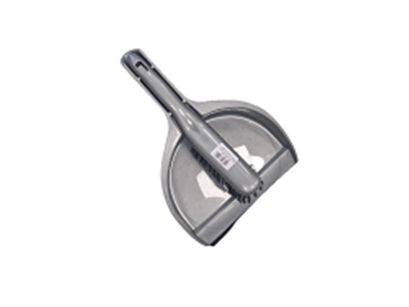 Standard Soft Dust Pan &amp; Brush in Grey finish