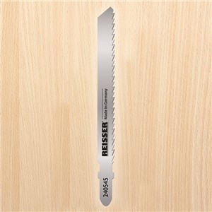 Fine cut, splinter free surface on laminate for worktops - (Pack of 5 blades)
