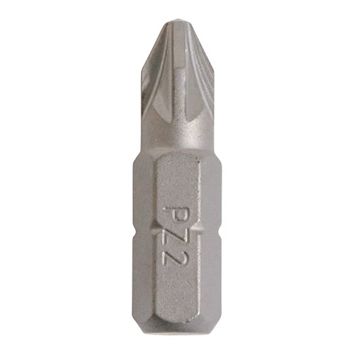 S2 Steel is premium quality alloy steel for exceptional strength and durability compared with standard chrome vanadium driver bits.

• S2 grade hardened steel for longer life