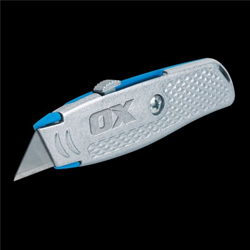 Ultra sharp cutting blade
Tough metal construction
Accepts most standard utility blades
Blade storage in handle
Compact design for easy storage
FIND A DEALER
Skip to the end of the images gallery
