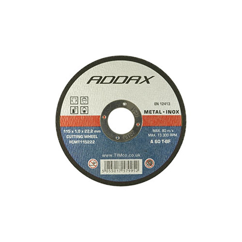 Used for cutting various types of metals.

• Manufactured to European standard EN 12413
• High stability
• Long life
• High cutting speed