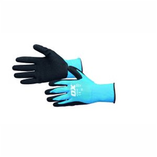 Very lightweight flexible glove, with superior grip for Component handling, general assembly, electronics, light engineering works, joinery, plumbing, automotive and inspection
Conforms to EN388
Size 10 / XL