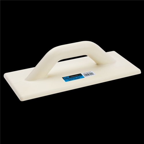 The OX Pro Polyurethane Plasterers Float 14&quot; x 6&quot; / 350 x 150mm incorporates a sturdy, lightweight design which offers usability and strength while the non-absorbent pattern face ensures a smooth ripple free finish to surfaces.