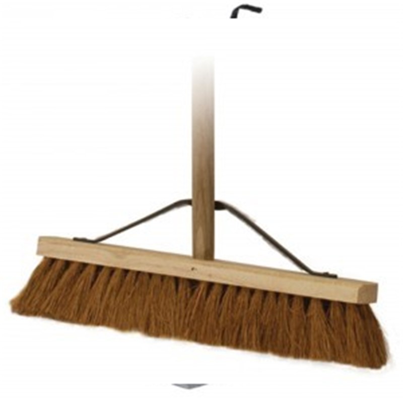 BROOM COCO (Soft) PLATFORM 24&quot; C/W HANDLE 54&quot;