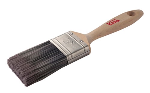 100% Synthetic bristle for long life and no bristle loss. High paint loading for outstanding coverage. Flagged bristles for smooth paint release and fine finish.