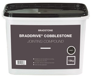 BradDrive Cobblestone ECO gives you an authentic rustic effect, with a lower carbon footprint. An Improved, sustainable product giving more than a 20% carbon reduction compared to the previous version of the product. With five different sizes you can create your own unique driveway. The Grey jointing compound is included as part of the system, so your cobbles can be laid in a random pattern, a single colour or a mixture of colours for a more striking style.