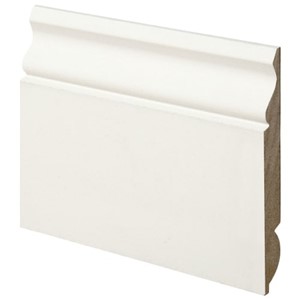 This versatile dual-purpose MDF skirting board features an innovative design which allows you to showcase either profile, providing flexibility to complement various interior styles seamlessly. Provides an ideal surface for painting, staining or varnishing to match any home d&#233;cor or design