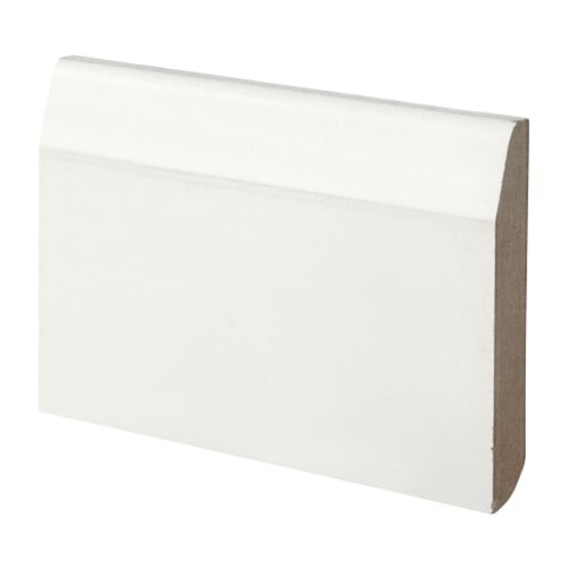 This versatile dual-purpose MDF skirting board features an innovative design which allows you to showcase either profile, providing flexibility to complement various interior styles seamlessly. Provides an ideal surface for painting, staining or varnishing to match any home d&#233;cor or design