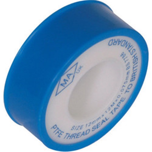 PTFE WATER TAPE 12MM x 12mtr