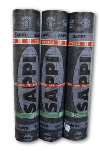 SBS Torch On Underlay Roofing Membranes are a range of bituminous membranes whose waterproofing compound is obtained using distilled bitumen modified with selected elastomeric polymers (Styrene-Butadiene-Styrene), 2000% elongation at break, 100% elastic return, excellent range of low temperature flexibility - 15&#176; - 20&#176; - 25&#176;C below zero.