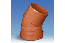 110mm 15o Single Socket Bend