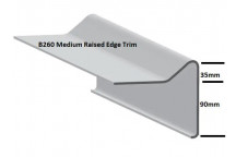 Sentinel Raised Edge Trim B260 3m