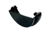 112mm Stop End - External Black Round (XR403BL)