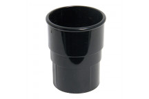 68mm Pipe Connector Black Round (XR413BL)