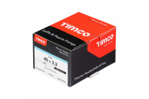 Polymer Headed Nails - A4 Stainless Steel - White 40mm