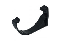 112mm Fascia Bracket Black Round (XR405BL)