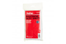 Prodec 12\' x 12\' Polythene Dust Sheet