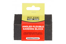 Angled Flexible Sanding Block Med/Coarse