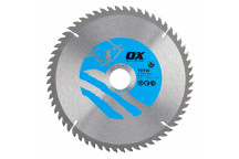 Ox Wood Cutting Circular Saw Blade 216/30mm, 60 Teeth ATB