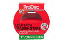 38mm x 50m Low Tack Masking Tape