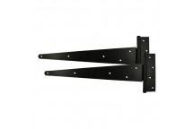 18\" Strong Tee Hinge Pair Black